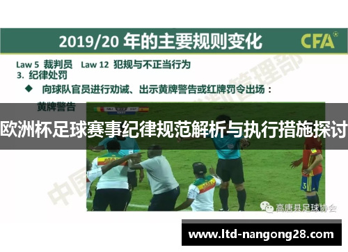 欧洲杯足球赛事纪律规范解析与执行措施探讨